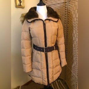 Zara Long Down Anorak Parka